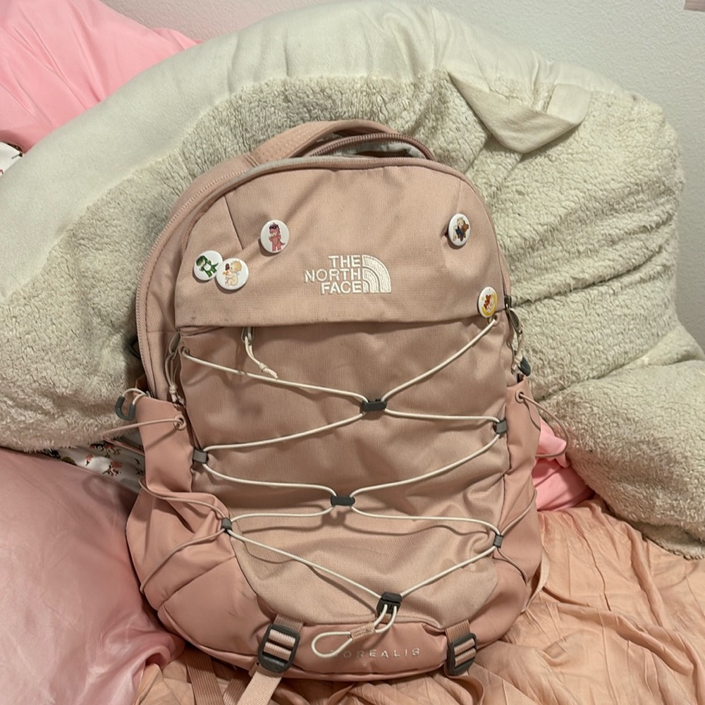 Pink Northface backpack!